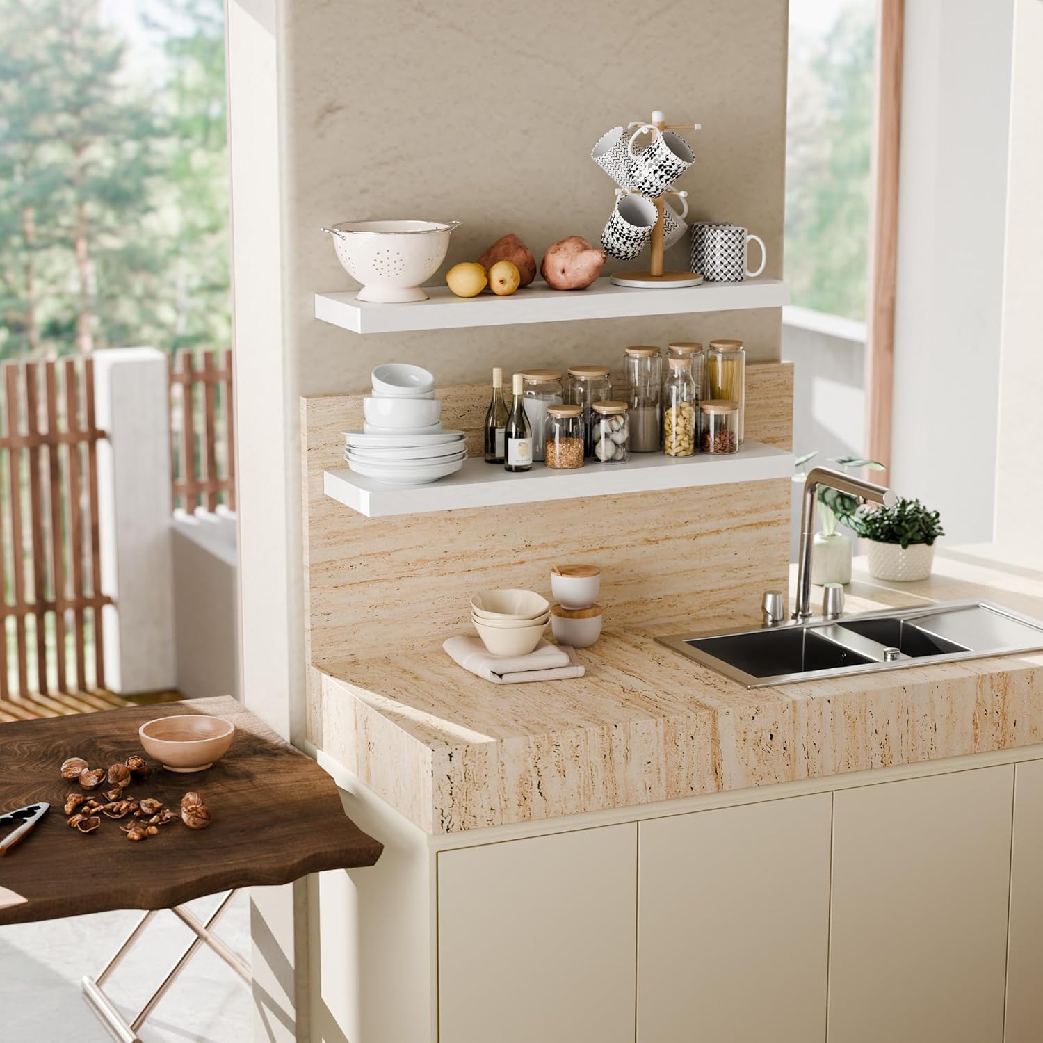 茶道具 万暦 魚紋 火入 林淡幽 共箱 京焼 清水焼 煙草盆 稽古 茶事