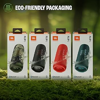 JBL Flip 6 Wireless Portable Bluetooth Speaker Pro Sound, Upto 12