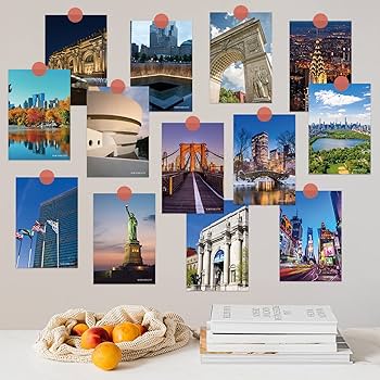 Amazon.co.jp: xtvinvm アメリカシティ ニューヨーク 旅行 ポスト