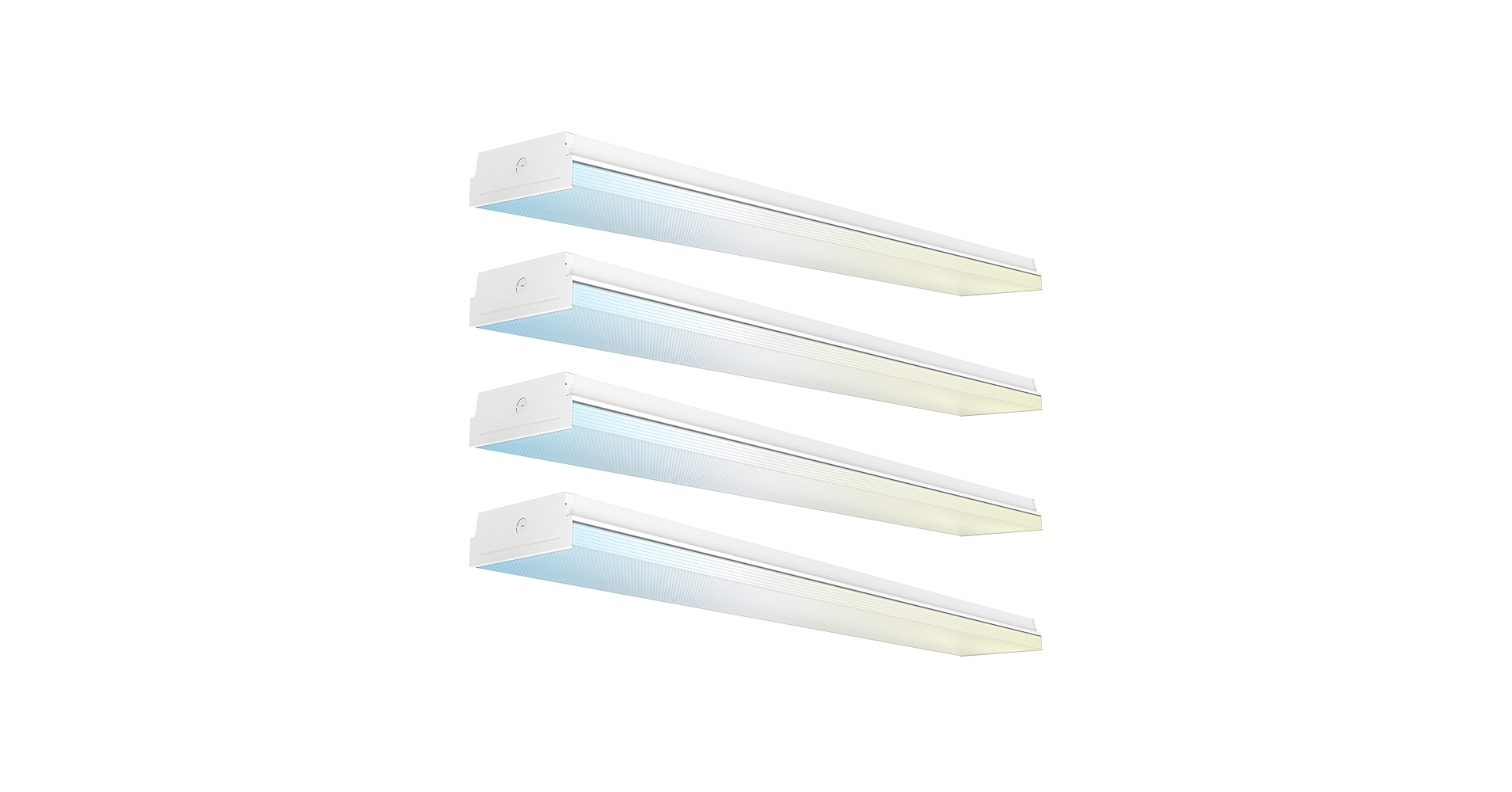 Sunco 4 Pack 50W 7 Inch LED Commercial Industrial Warehouse