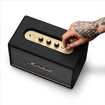 Amazon.com: Marshall Acton III Bluetooth Home Speaker, Black