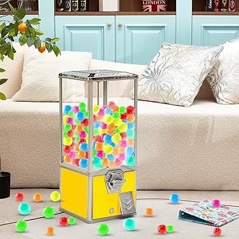 Amazon.co.jp: Gisafai 自動販売機 25インチ 巨大 商業用 ガムボール