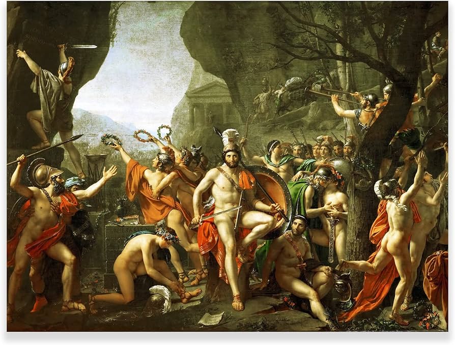 Amazon.co.jp: ジャック・ルイス・ダヴィッドキャンバスアート