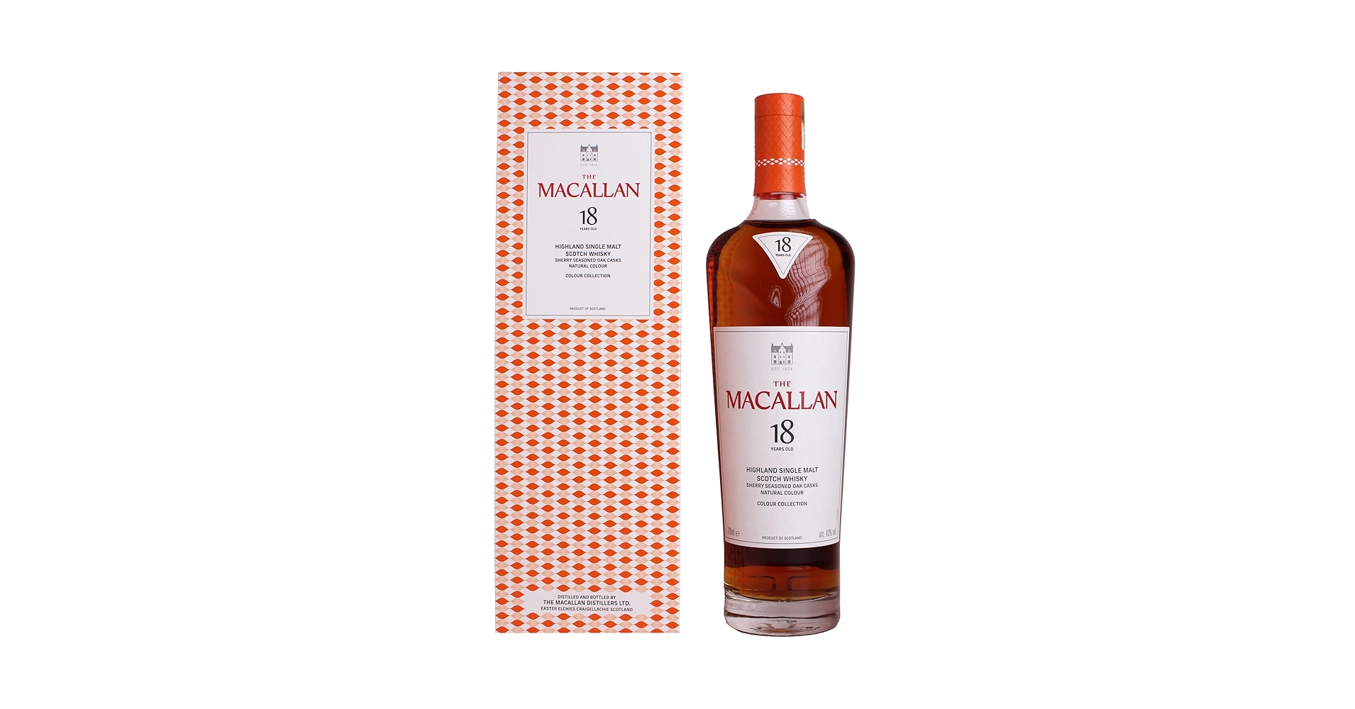 THE MACALLAN 18 マッカランカラーコレクション 700ml 43% ザ