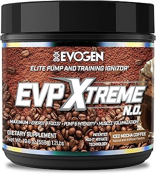 Amazon.com: Evogen EVP Xtreme NO - Pre Workout Powder for Men