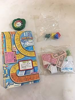 TAKARA タカラ 人生ゲーム 1968年版 ルーレット 箱 各種備品金券