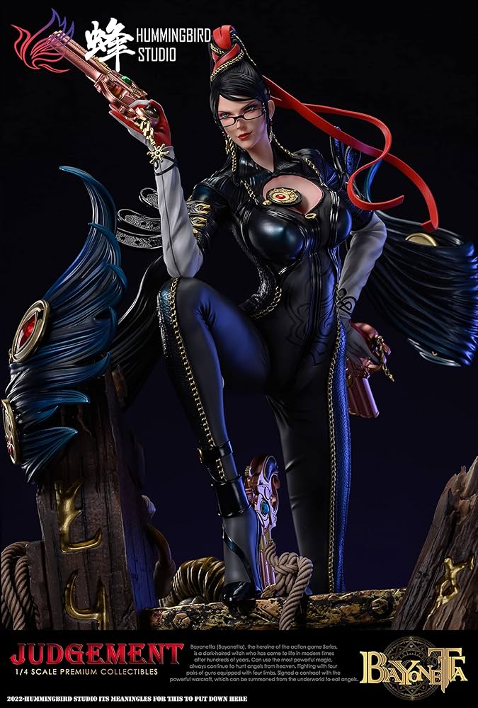 Amazon.co.jp: ベヨネッタ フィギュア 1/4スケール 塗装済み完成品