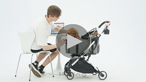 Amazon.co.jp: HRking.HANRAY 分離型 折りたたみ ペットカート 3way