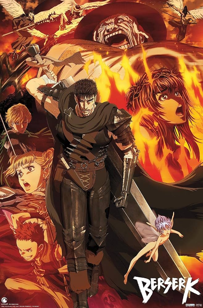 Amazon.com: Berserk - Group Wall Poster, 34L