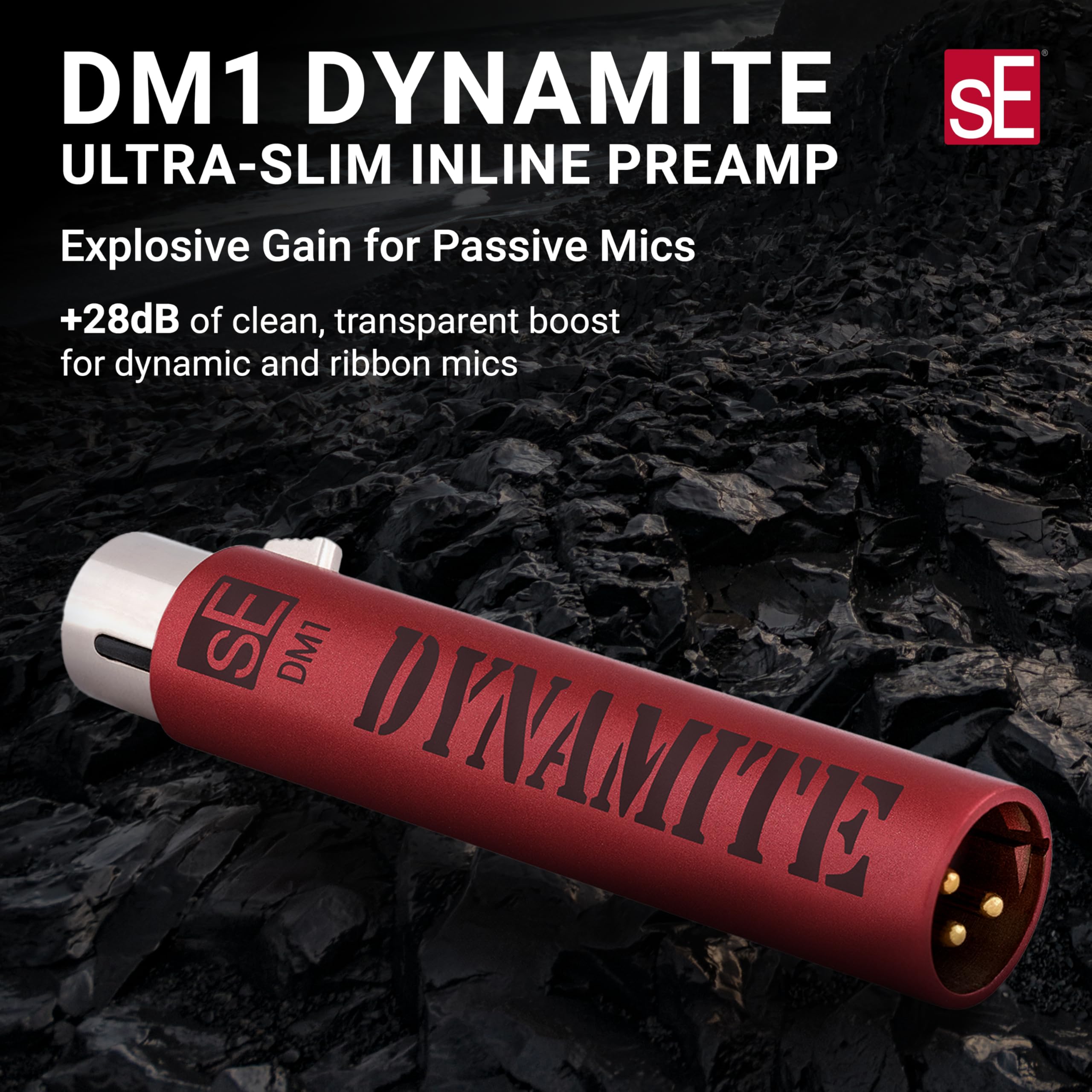 Amazon.co.jp: sE Electronics DM1 Dynamite ウルトラスリムインライン