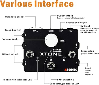 XSONIC Xtone Interface de Áudio Móvel com Latência Ultra Baixa