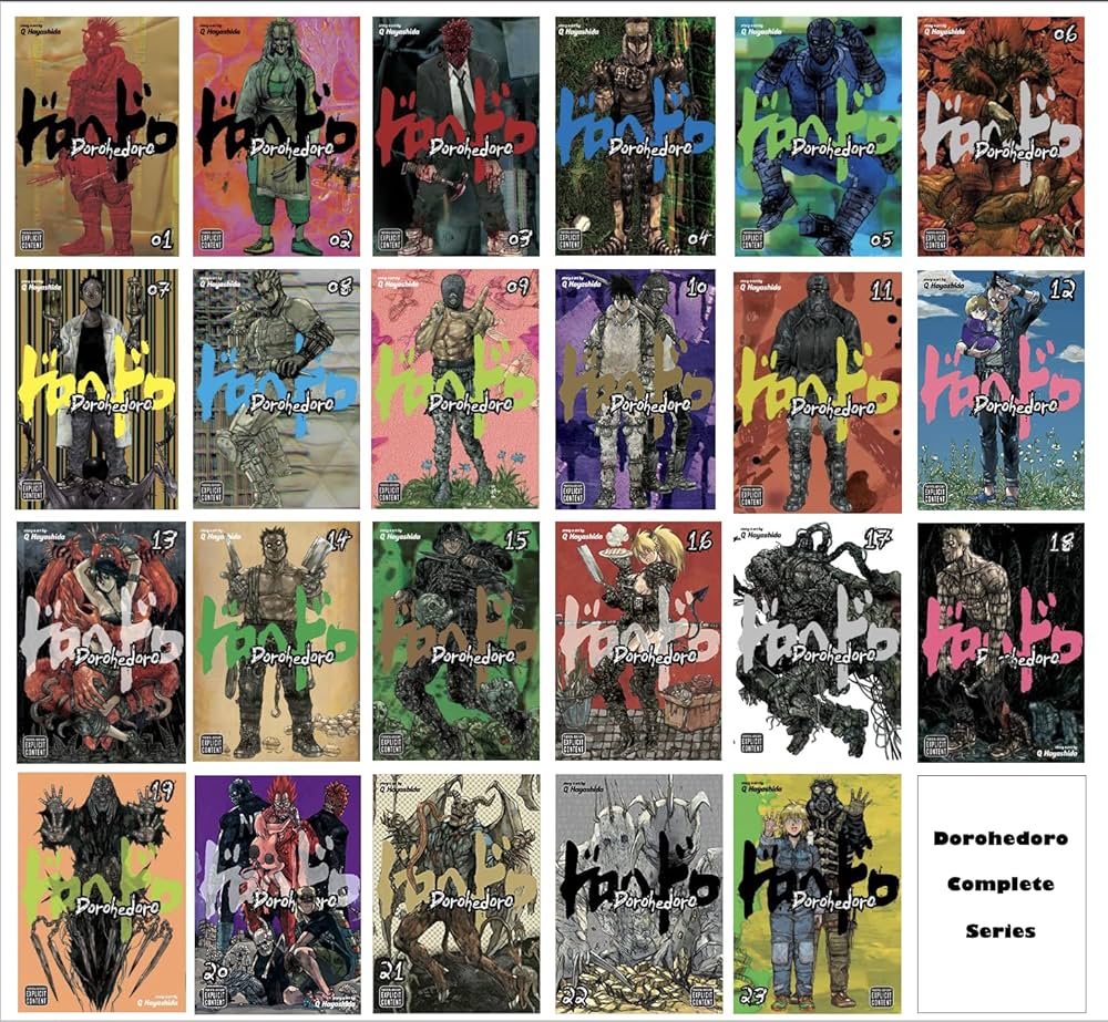 Dorohedoro Complete Manga Collection Vol. 1-23 Bundle Set: Q