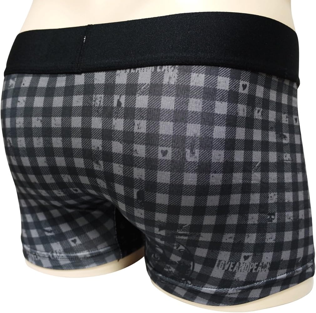 Amazon | (ロエン)Roen スカルチェック/RSU-412 ボクサーパンツ L