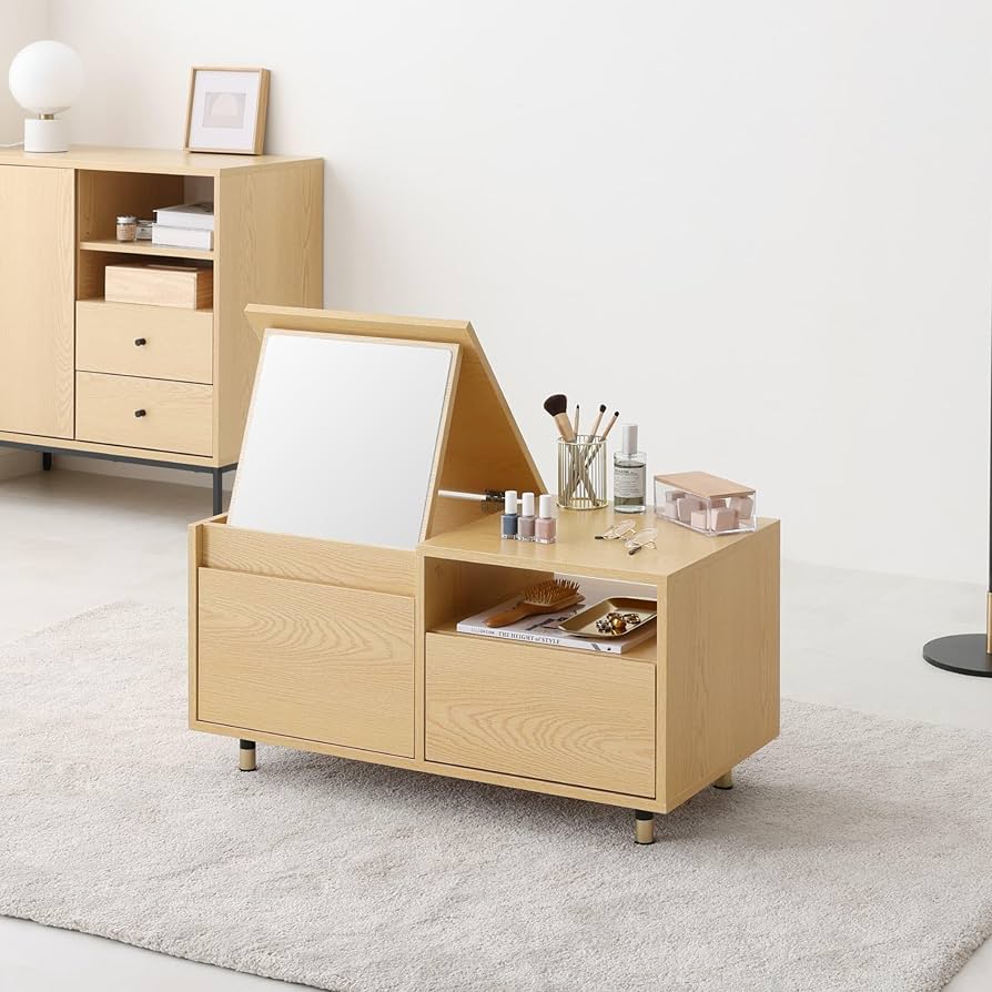 木製ドレッサー・鏡台・椅子付き 454661-sz2.jpg