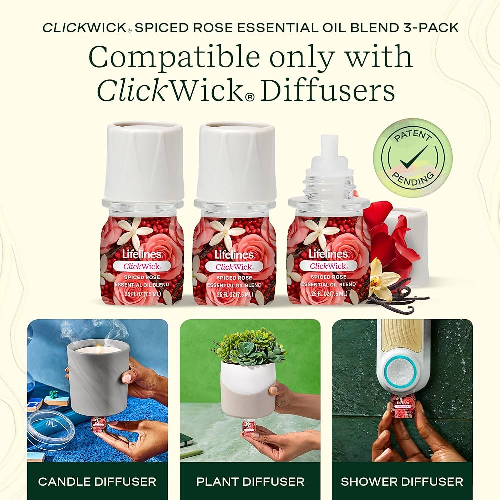Amazon.com: Lifelines ClickWick Essential Oil Blends for Lifelines