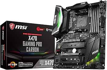 Amazon.com: MSI Performance Gaming AMD X470 Ryzen 2 AM4 DDR4