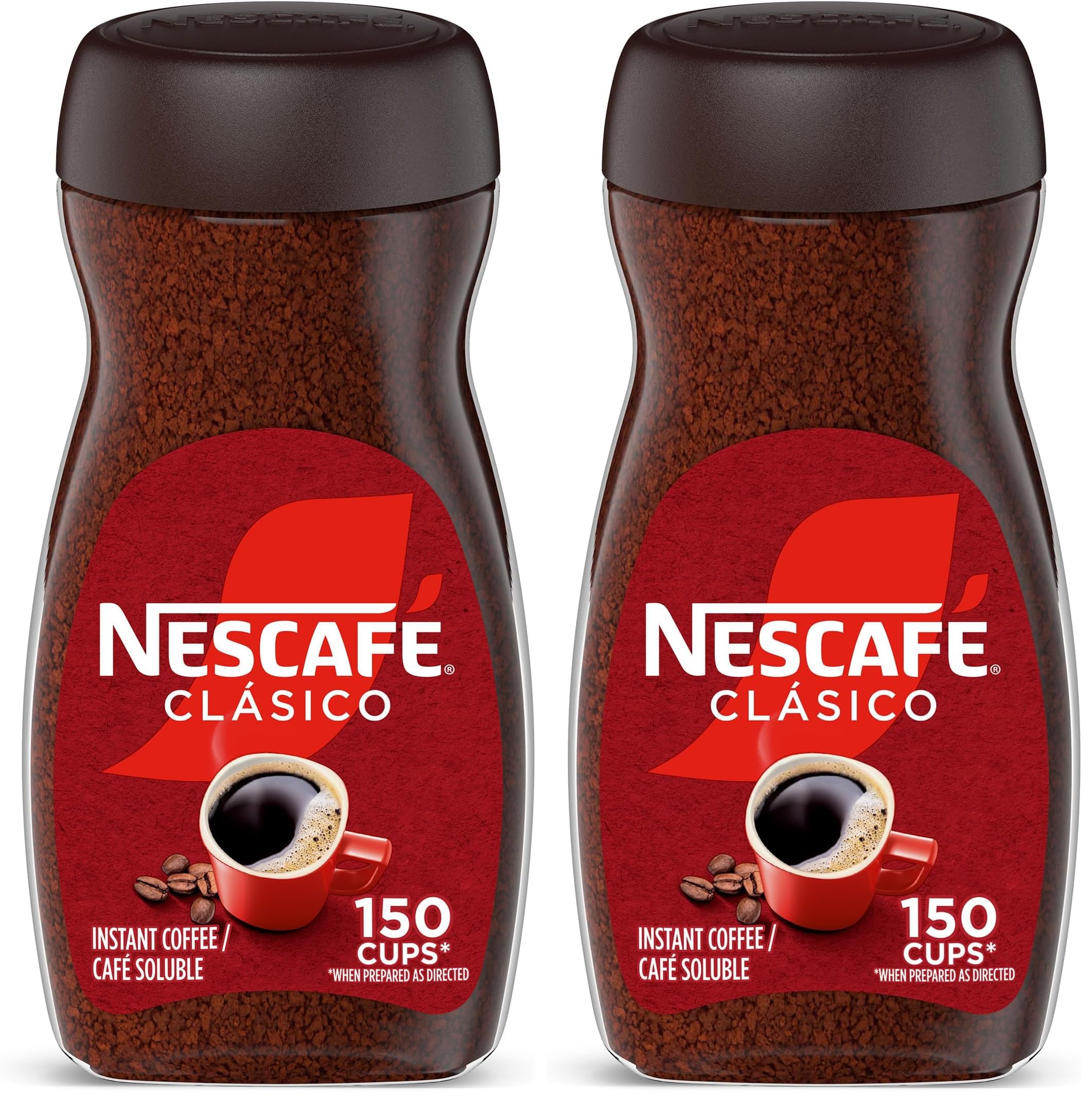 Amazon.com : Nescafe Dark Roast Instant Coffee | Clasico | 10.5 oz