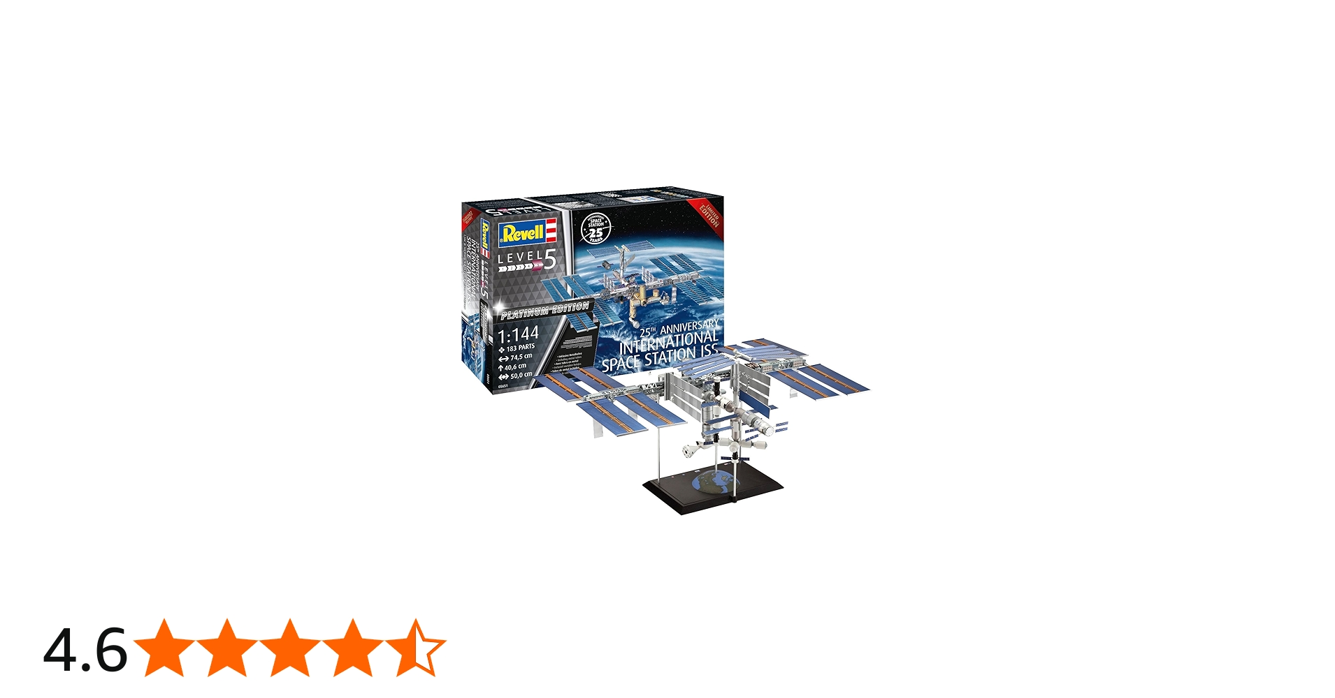 Amazon | ドイツレベル(Revell) 1/144 国際宇宙ステーション ISS 25