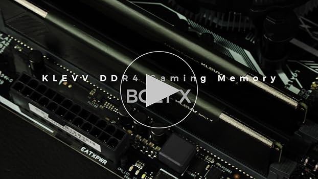 KLEVV Bolt X DDR4 32GB (2x16GB) 3600MHz CL18 1.35V Gaming Desktop