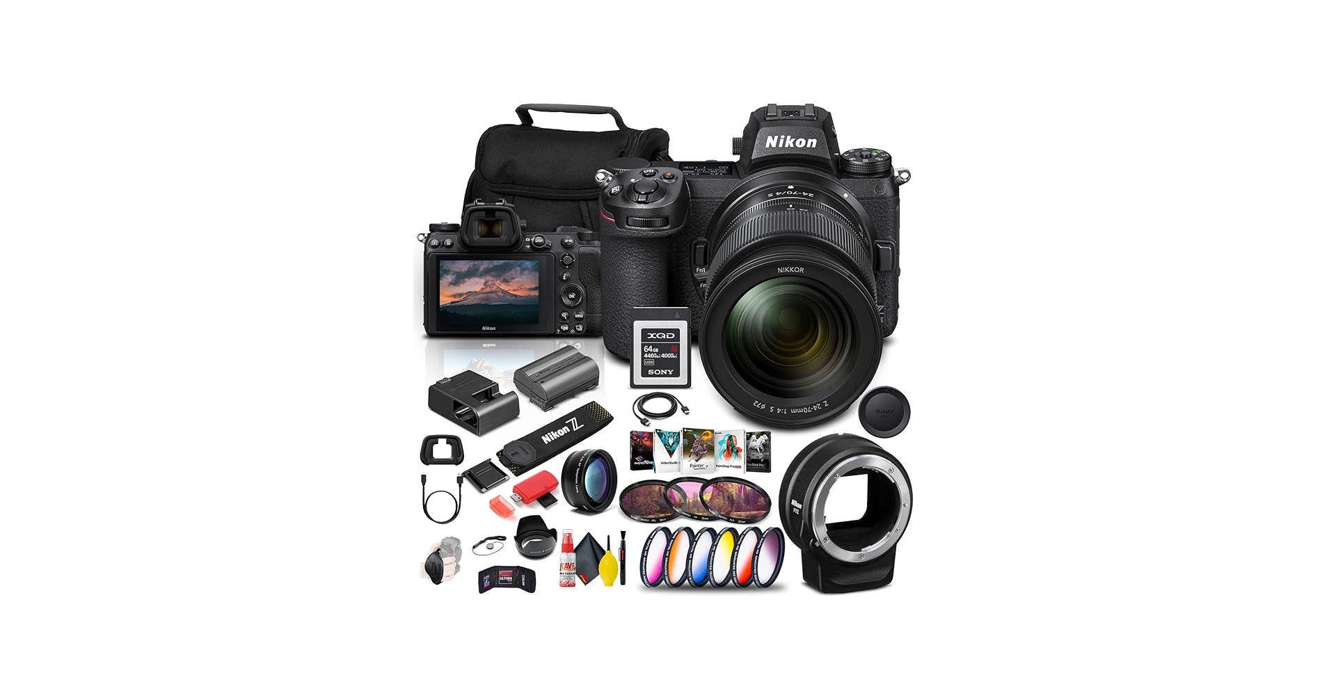 Amazon.com : Nikon Z 6II Mirrorless Digital Camera 24.5 MP with 24