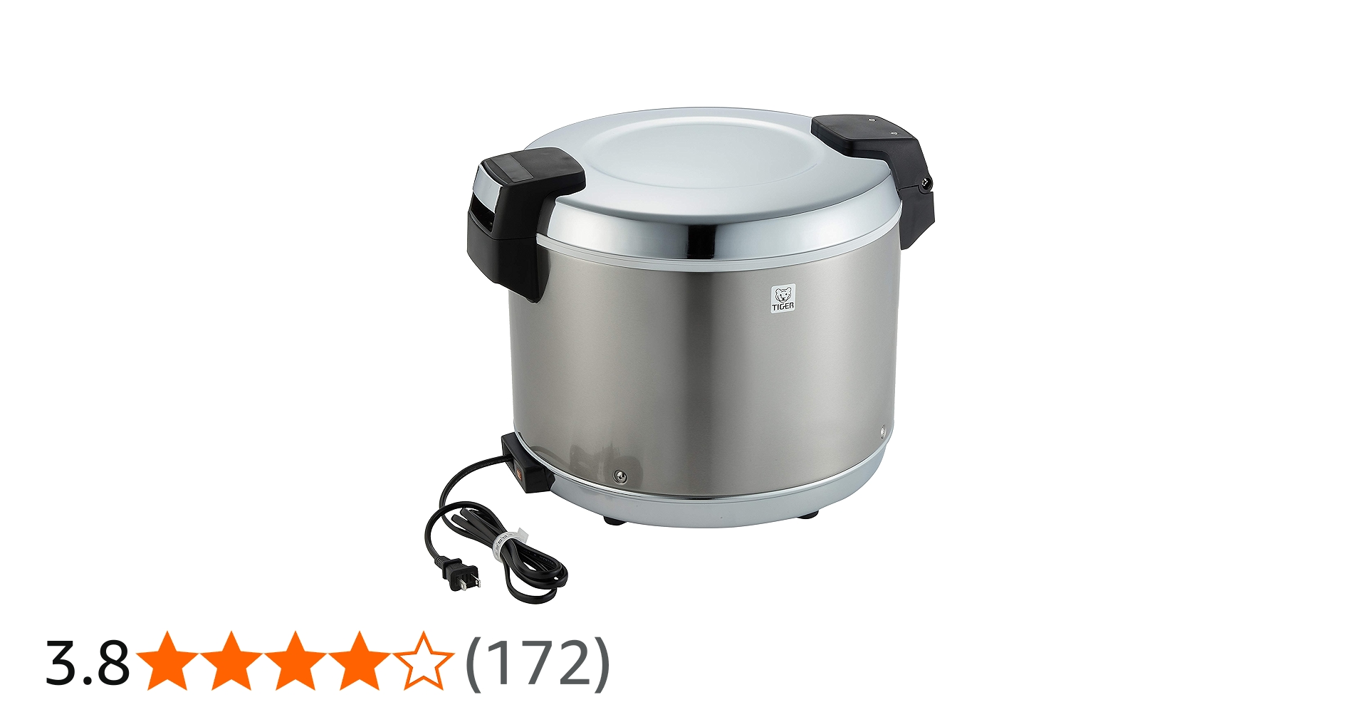 Amazon.co.jp: タイガー 電子 ジャー 保温 専用 三升 ステンレス 業務