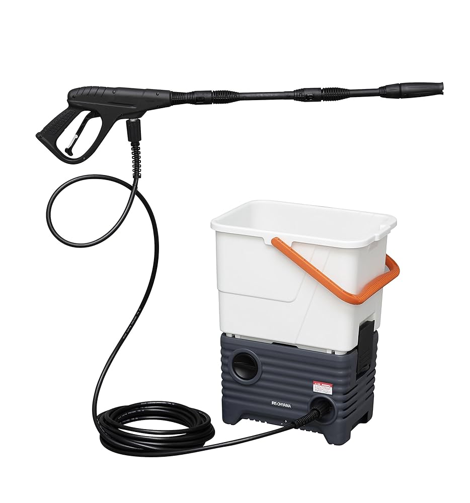 公式高圧洗浄機 タンク式 アイリスオーヤマ 充電タイプ