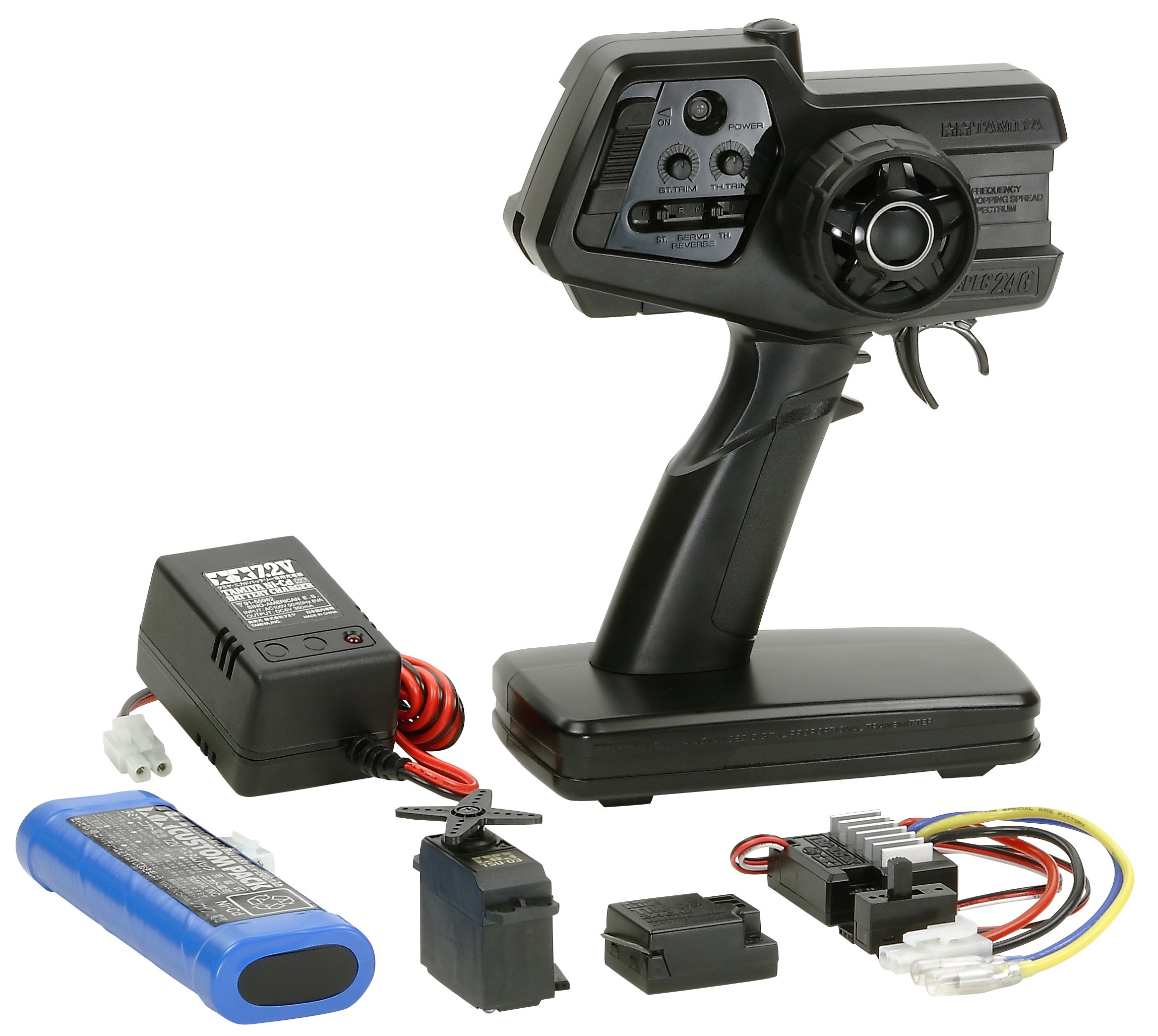 タミヤ 電動RCドライブセット プロポ サーボ アンプ Amazon | タミヤ