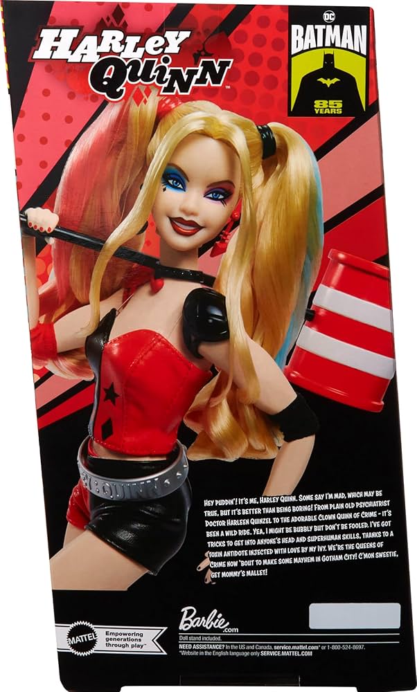 Amazon.com: Barbie Signature Harley Quinn Collector Doll with