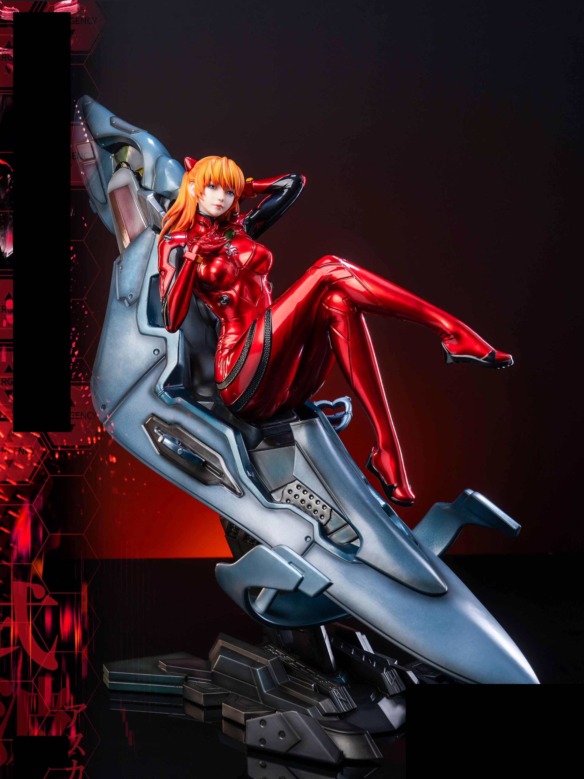 エヴァンゲリオン アスカ ガレージキット 完成品 制作依頼 経年劣化有