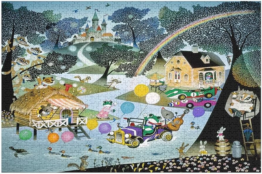 藤城清治 光と影のファンタジアケロヨンのユートピア ジグ