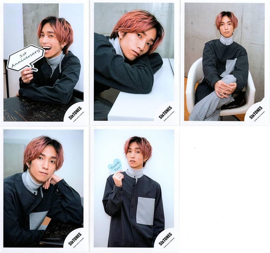 Amazon.co.jp: 田中樹 Sixtones 1st Anniversary グッズ 撮影 オフ