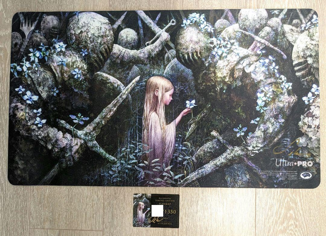 無限性の支配 Seb McKinnon サイン入り プレイマット mtg 無限性の支配