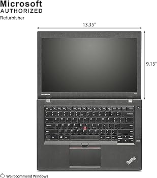 Amazon.com: Lenovo ThinkPad T450 14in HD Business Laptop Computer