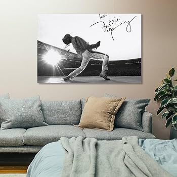 Amazon.co.jp: フレディ・マーキュリー 直筆サイン入り ポスター