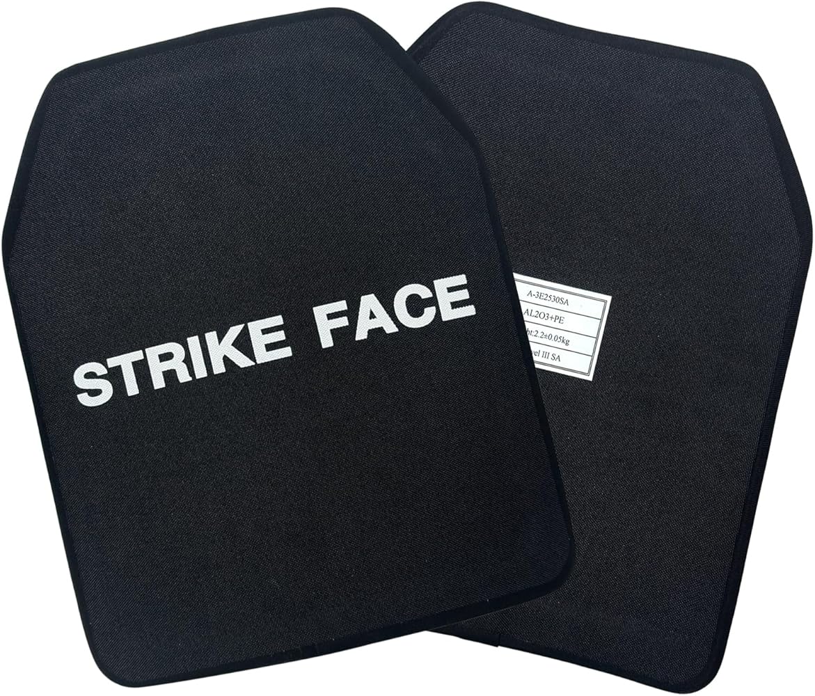 Amazon | 防弾プレート NIJ IV 実物 Al2O3+PE素材 防弾レベル4