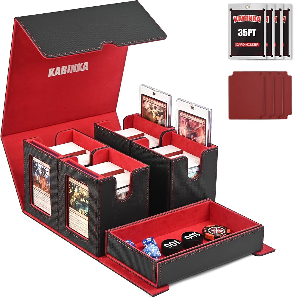 Amazon.co.jp: Kabinka Commander デッキボックス MTG用 400+ ダブル