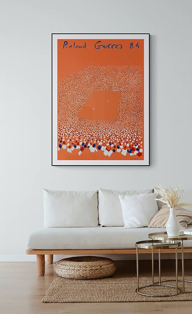 Amazon.com: Générique Roland Garros 1984 Reproduction Poster