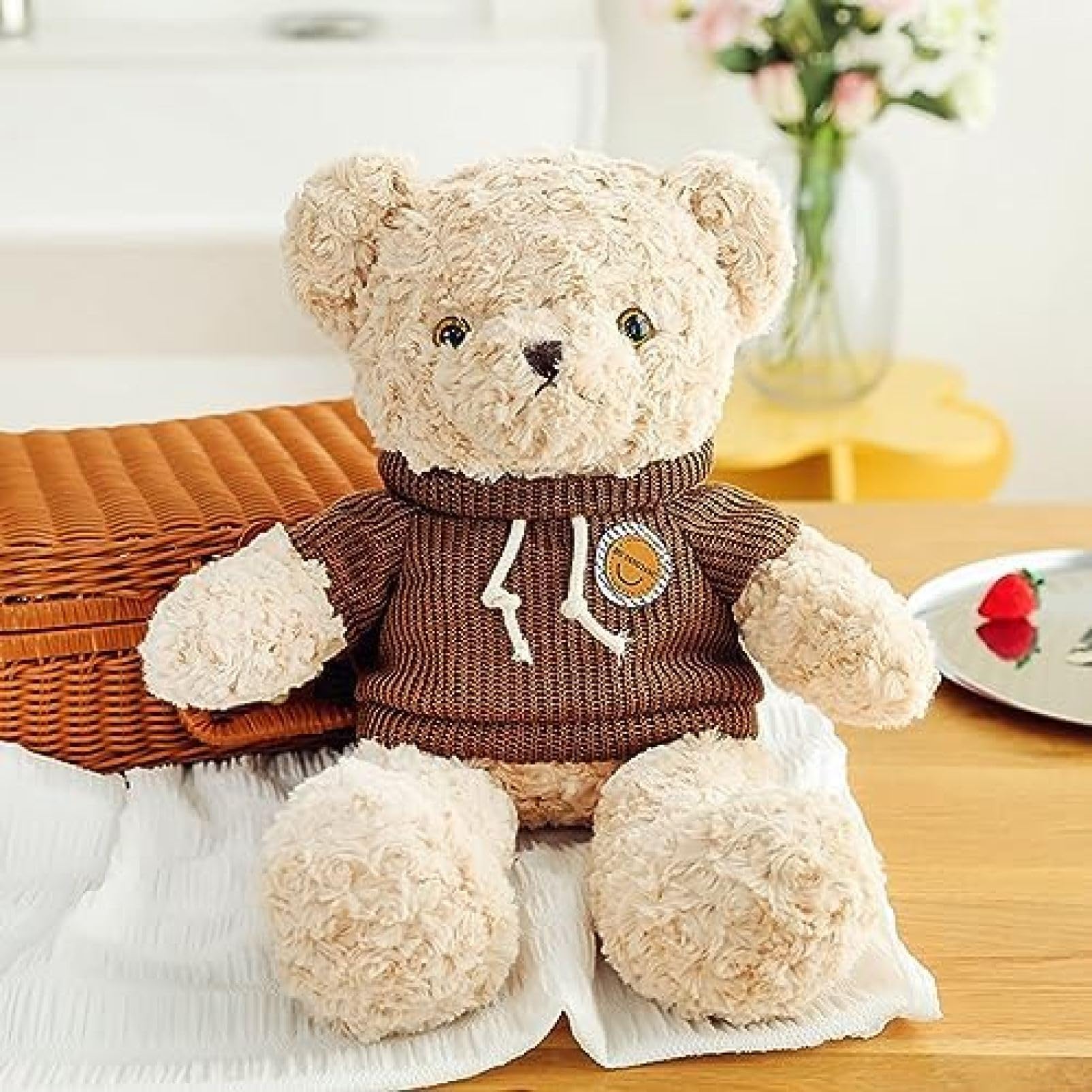 スートライプくま ぬいぐるみ＆クッションセット GLAY Air Pod Space