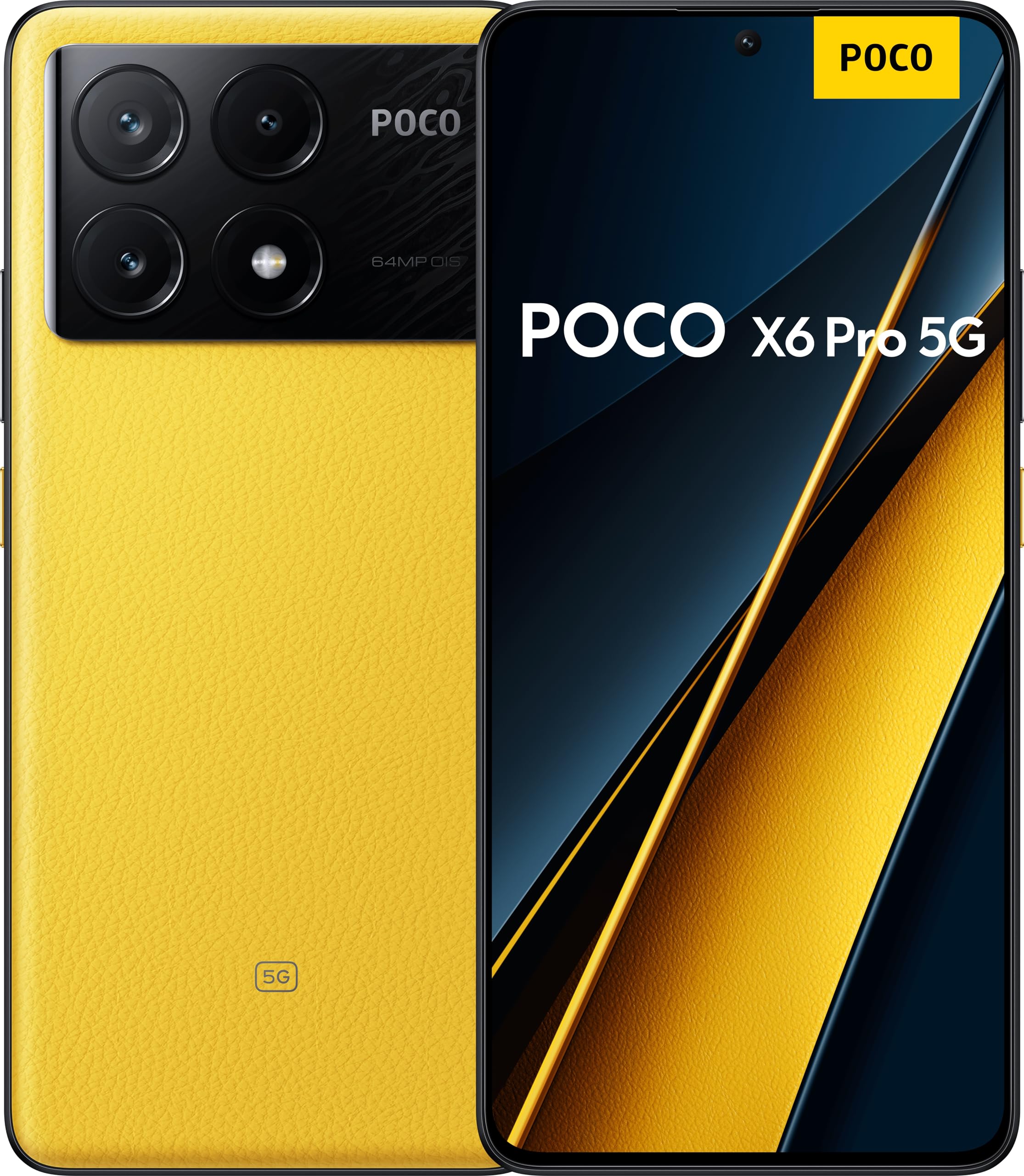 Xiaomi Poco X6 Pro 5G 8GB/256GB Yellow (Yellow) Dual SIM : Amazon