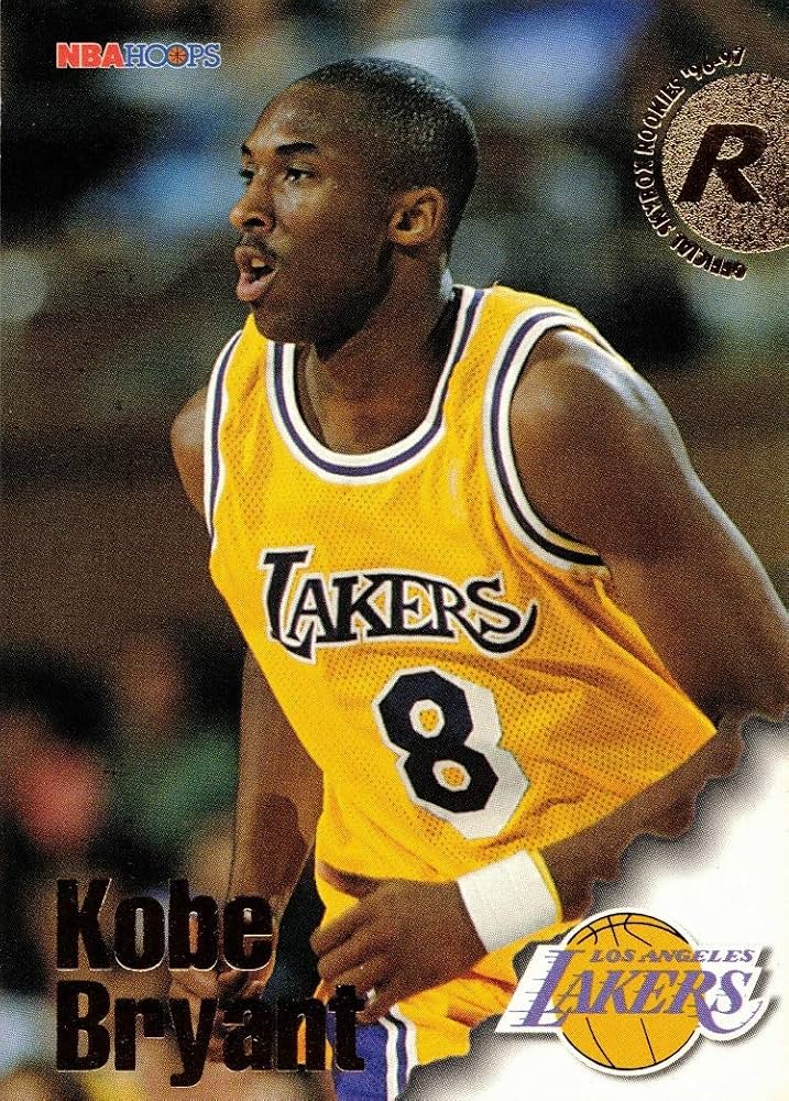 Amazon.com: 1996-97 NBA Hoops Basketball #281 Kobe Bryant Rookie