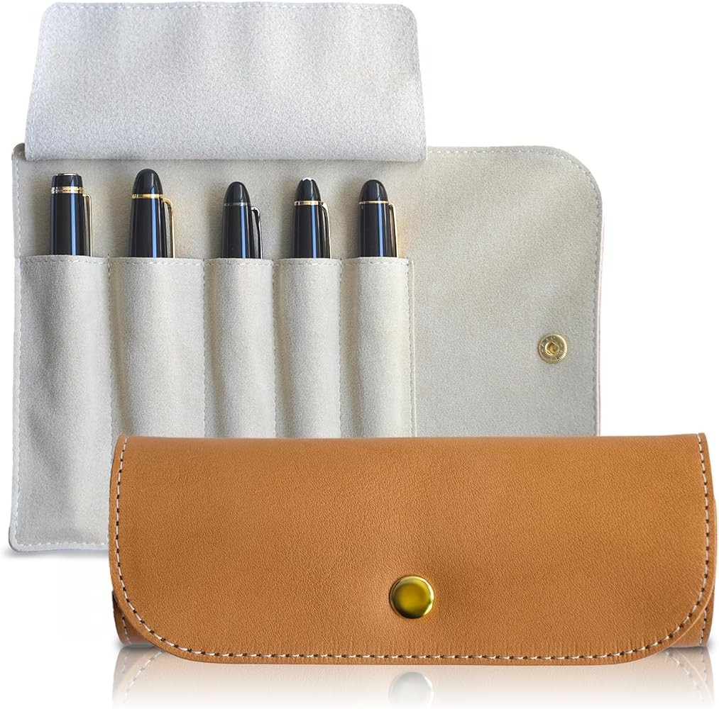 Amazon.co.jp: &Liebe 大切なペンを守って魅せるロールペンケース