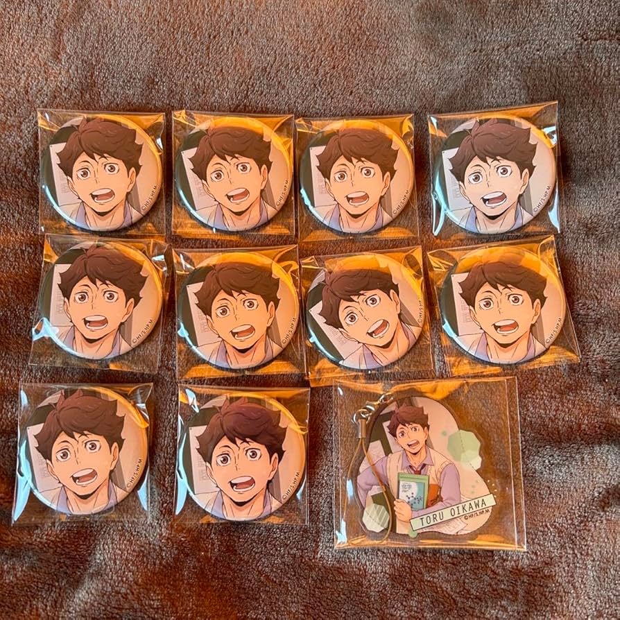 Amazon.co.jp: ハイキュー?? 及川徹 One Fine Day 缶バッジ : おもちゃ