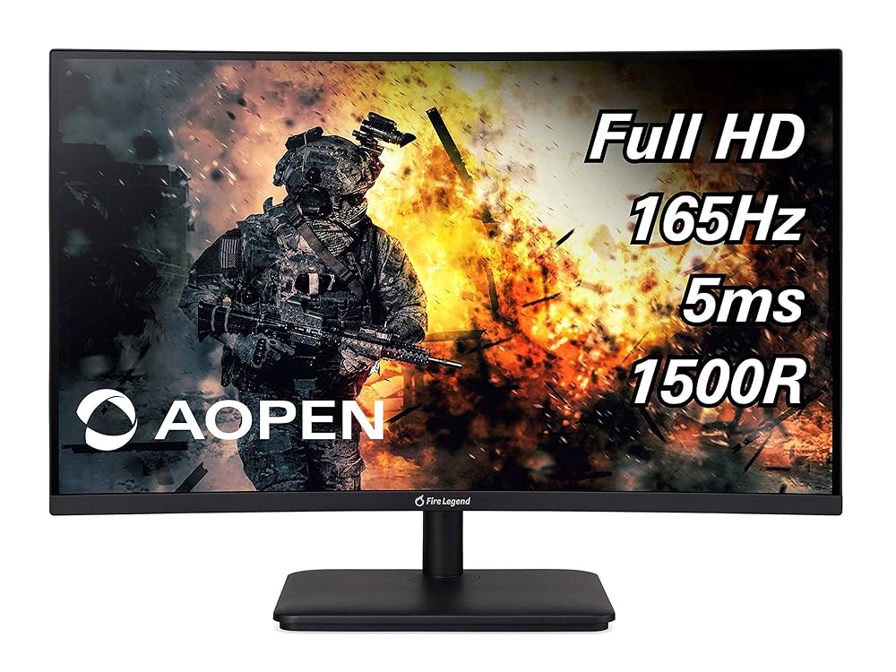 AOPEN ゲーミング 湾曲モニター 27インチ 240Hz Amazon.co.jp: AOPEN