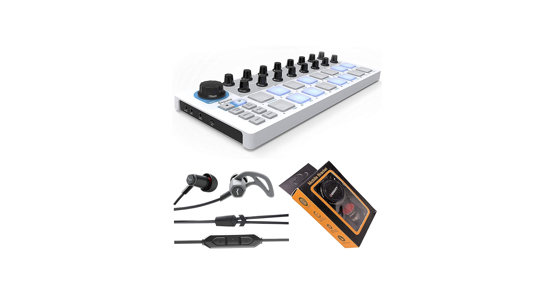 Amazon.com: Arturia BeatStep Pad Controller and CV/Gate Sequencer