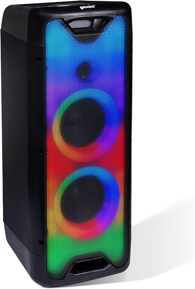 Amazon.com: Gemini Bluetooth Speaker 1000W with LED Light Show