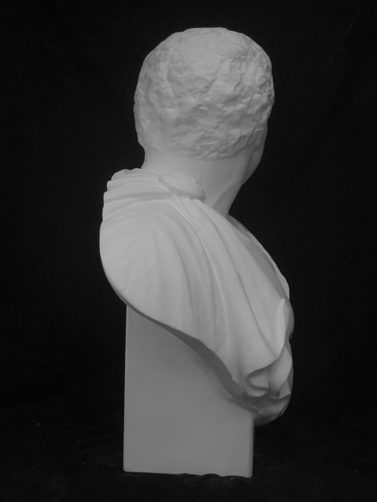 ブルータス石膏胸像 。デッサン。美術。教材 直接引渡限定 石膏像