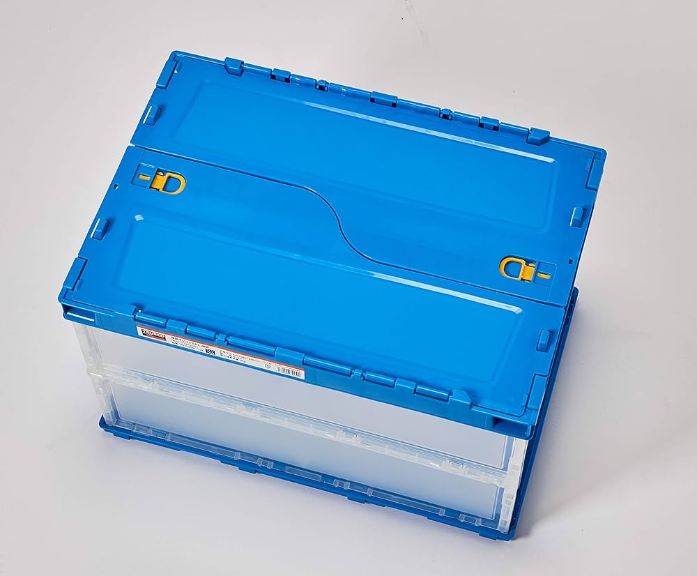 Amazon.co.jp: トラスコ中山(TRUSCO) 薄型折りたたみコンテナ 50L