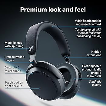 Amazon.co.jp: Sennheiser MOMENTUM 4 Bluetooth Wireless Headphones