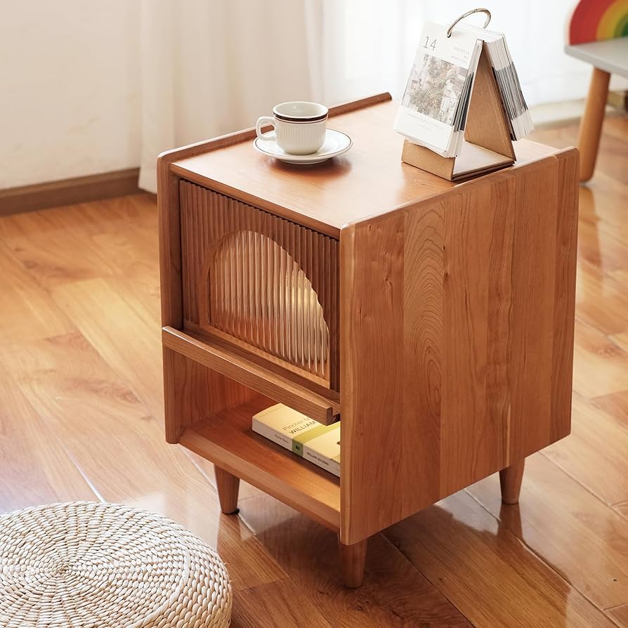 Mu Rong サイドテーブル ベッドサイドテーブル ナイトテーブル