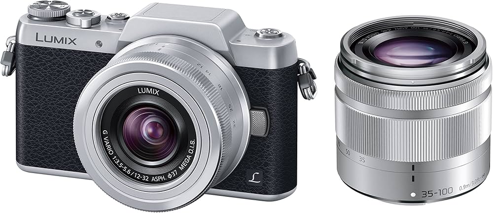 Panasonic LUMIX DMC-GF7W（シルバー、ダブルレンズキット） Amazon
